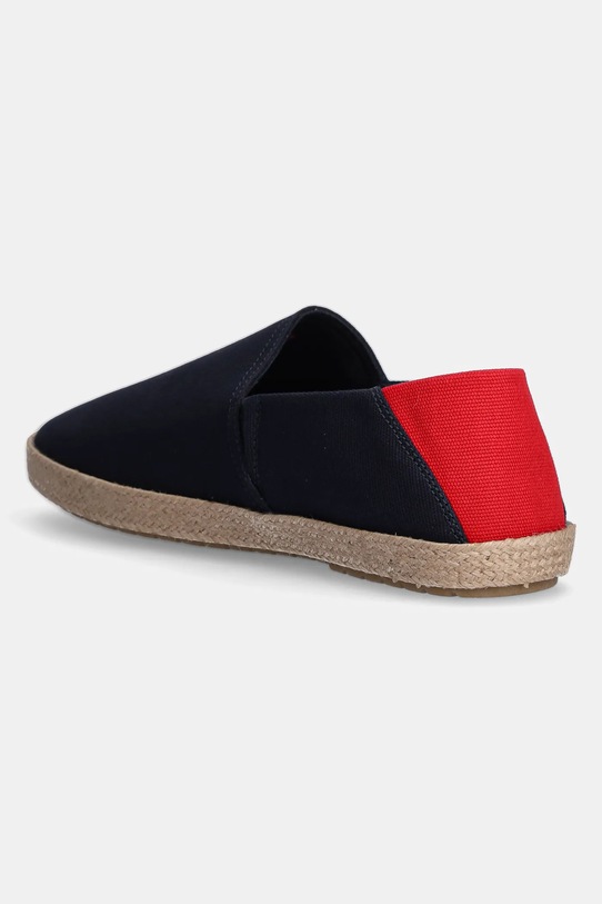 Obuwie Tommy Hilfiger espadryle HILFIGER ESPADRILLE CORE TEXTILE FM0FM05353 granatowy