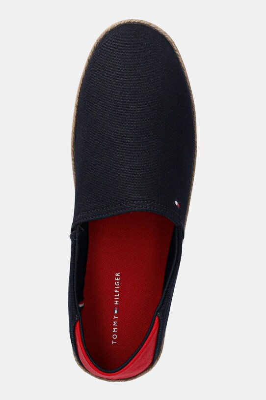 Espadrilky Tommy Hilfiger HILFIGER ESPADRILLE CORE TEXTILE námořnická modř FM0FM05353