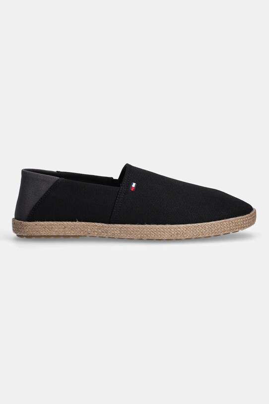 Tommy Hilfiger espadryle HILFIGER ESPADRILLE CORE TEXTILE FM0FM05353 czarny SS25