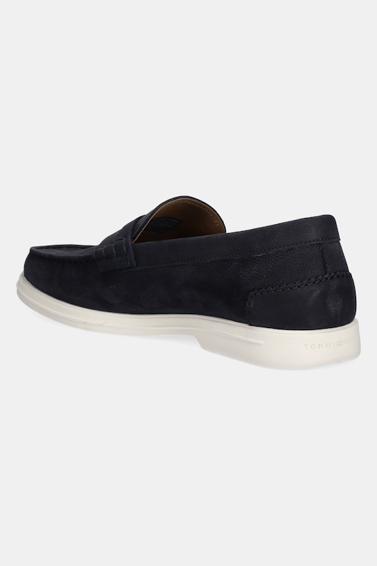 Παπούτσια Μοκασίνια nubuck Tommy Hilfiger TOMMY HILFIGER NUBUCK P LOAFER FM0FM05350 σκούρο μπλε