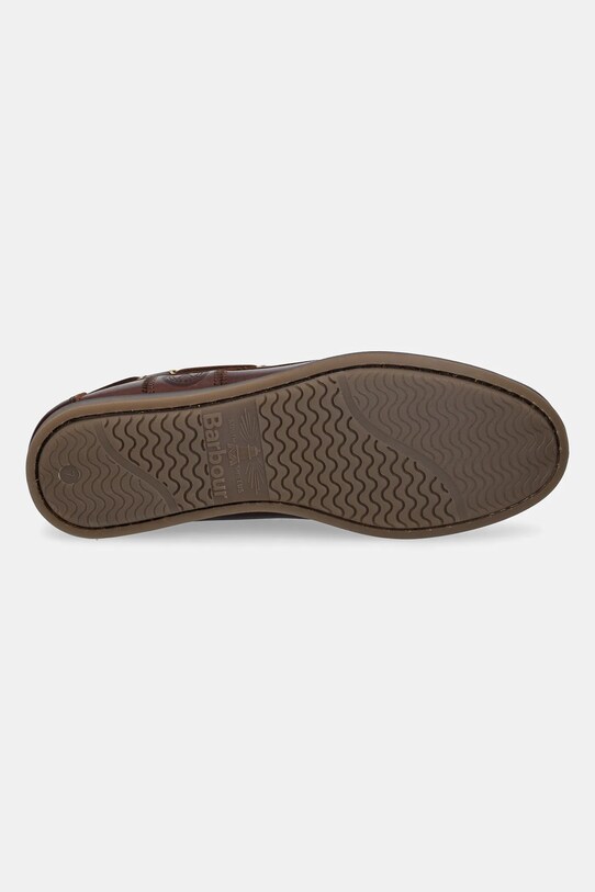 Шкіряні туфлі Barbour Wake MFO0684BR76 коричневий