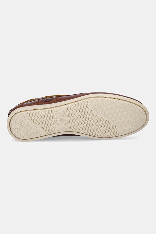 Barbour półbuty skórzane Wake MFO0684TA52 brązowy