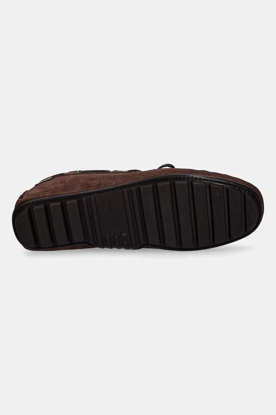 Barbour mocasini din piele intoarsa Courage MFO0796BR95 maro