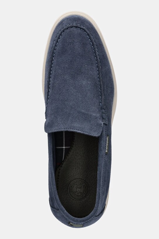 Barbour mocasini din piele intoarsa Carty bleumarin MFO0797BL72