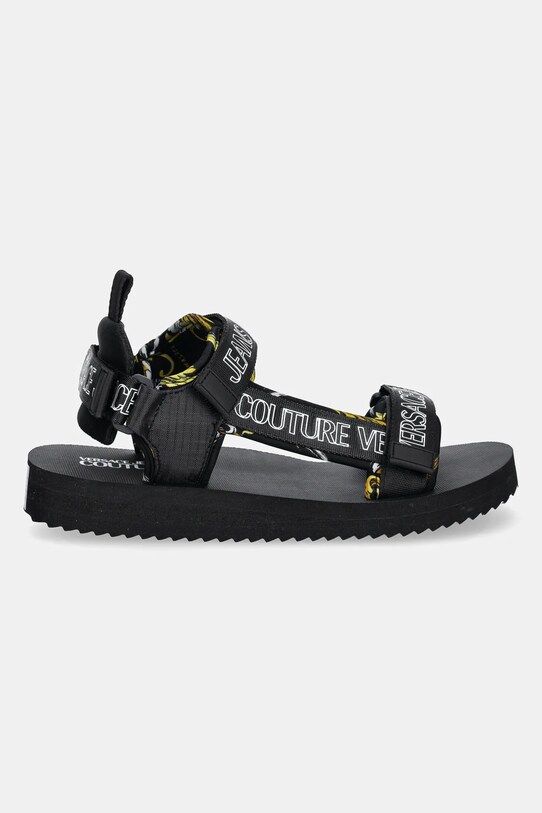 Versace Jeans Couture szandál 78YA3S7B.ZSC21.G89 fekete SS25