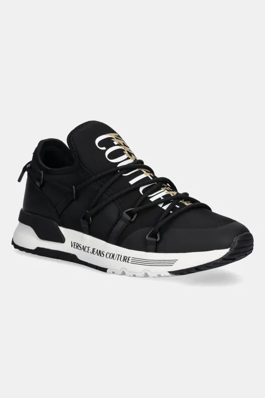 Versace Jeans Couture sneakersy imitacja skóry licowej czarny 78YA3SA6.ZSC66.899