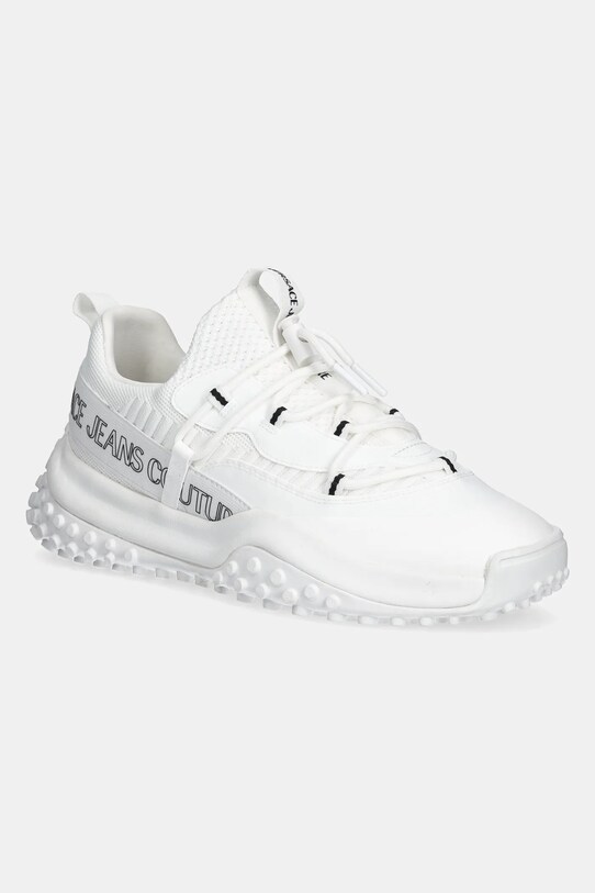Sneakers boty Versace Jeans Couture textilní bílá 78YA3SN2.ZSC69.003