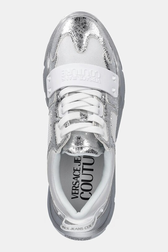 Sneakers boty Versace Jeans Couture stříbrná 78YA3SC4.ZSC56.LA3