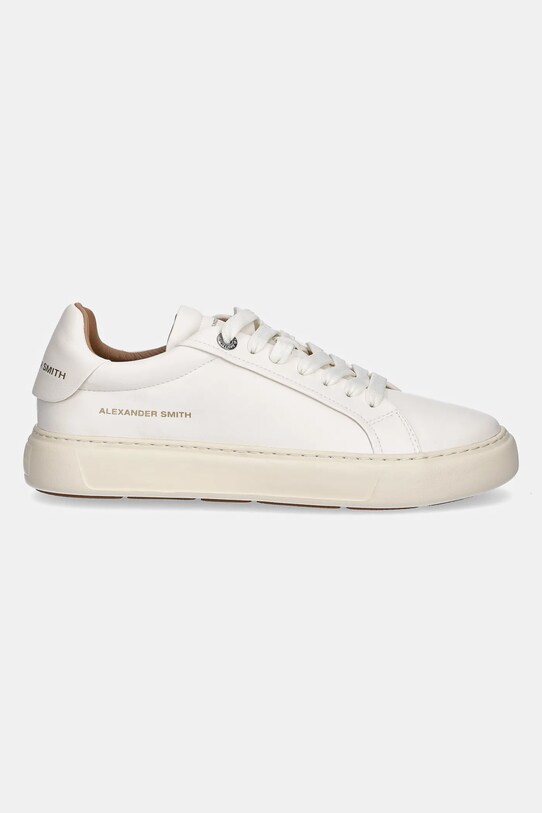 Alexander Smith sneakersy skórzane Soho ASBBSOM3660WHT biały SS25