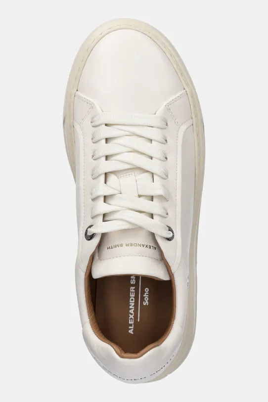 Alexander Smith sneakers din piele Soho alb ASBBSOM3660WHT