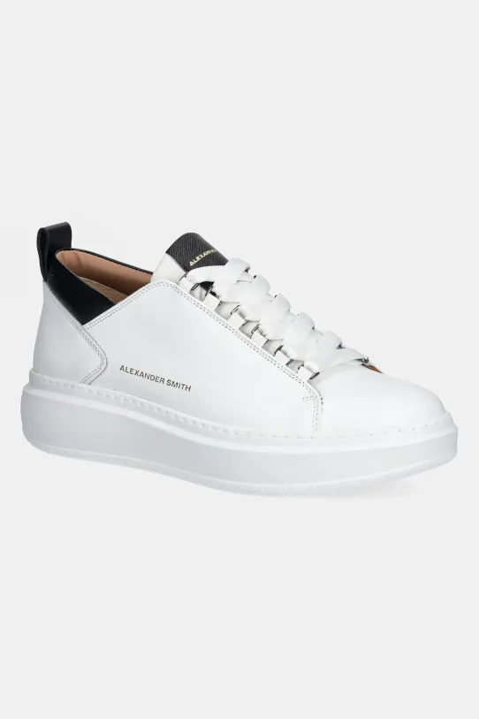 Alexander Smith sneakers Wembley sintetic alb ASBBWYM2311WBK