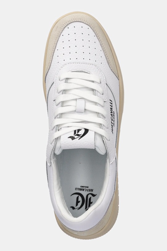 Just Cavalli sneakers din piele alb 78QA3SM8ZPA90003
