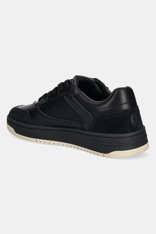 Încălțăminte Just Cavalli sneakers din piele 78QA3SM8ZPA90899 negru