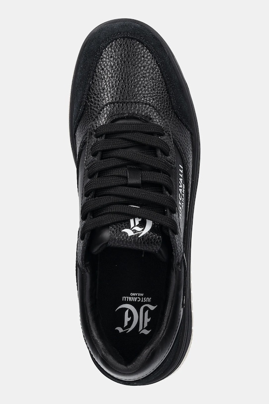 Just Cavalli sneakers din piele negru 78QA3SM8ZPA90899