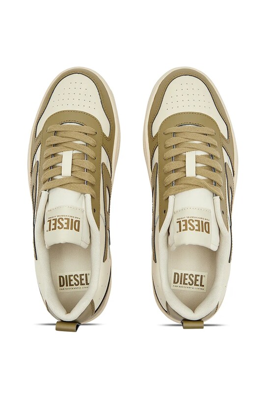 Kožne tenisice Diesel S-Ukiyo V2 Low Y03363.P5576.HA708 bež