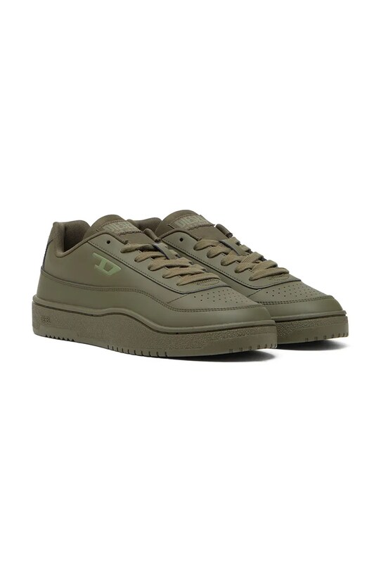 Diesel sneakers din piele S-Tracker-D Low Y03608.P5576.T7433 verde SS25