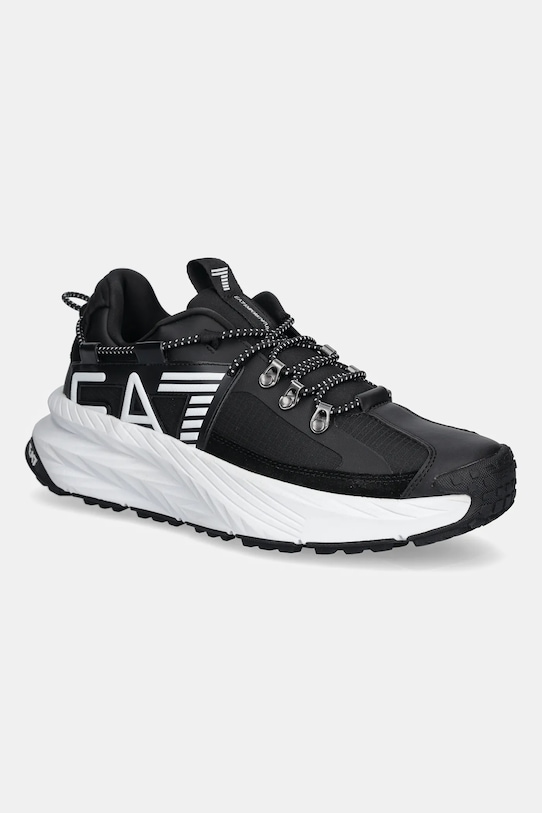 EA7 Emporio Armani sneakers sintetic negru XK439.X8X230