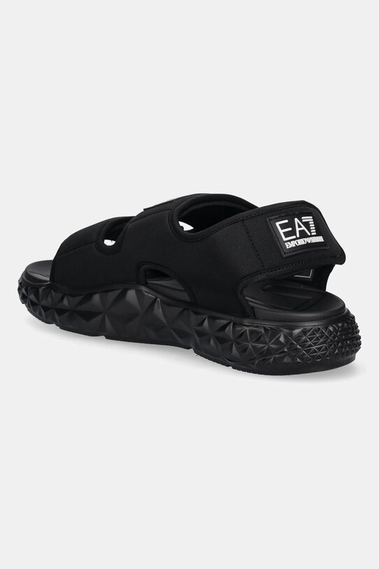 Încălțăminte EA7 Emporio Armani sandale XK449.XBR004 negru