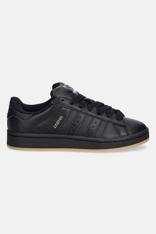 Шкіряні кросівки adidas Originals Campus 00s JP9995 чорний SS25