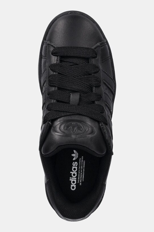 Шкіряні кросівки adidas Originals Campus 00s чорний JP9995