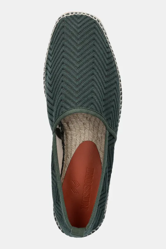 Missoni espadryle Corfu zielony MMB001.033