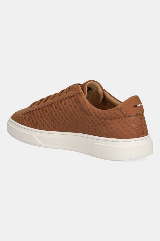 Obuwie BOSS sneakersy zamszowe Kieran 50542092.212 brązowy
