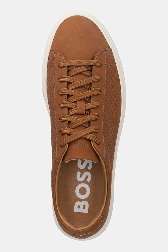 BOSS sneakersy zamszowe Kieran brązowy 50542092.212