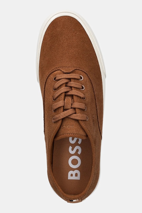 BOSS sneakers din piele intoarsă Aiden maro 50542098.212