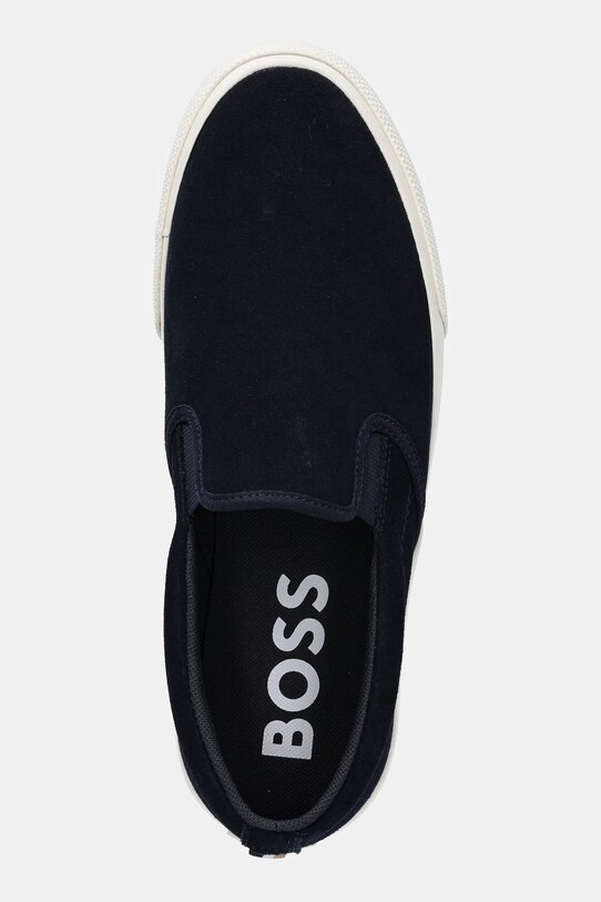 Tenisice od brušene kože BOSS Aiden mornarsko plava 50542116.401
