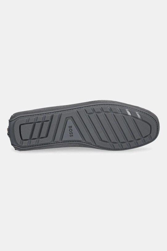 BOSS mocasini din piele intoarsa Noel 50541750.035 gri