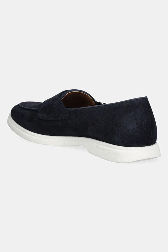 Încălțăminte BOSS mocasini din piele intoarsa Sienne 50541760.401 bleumarin