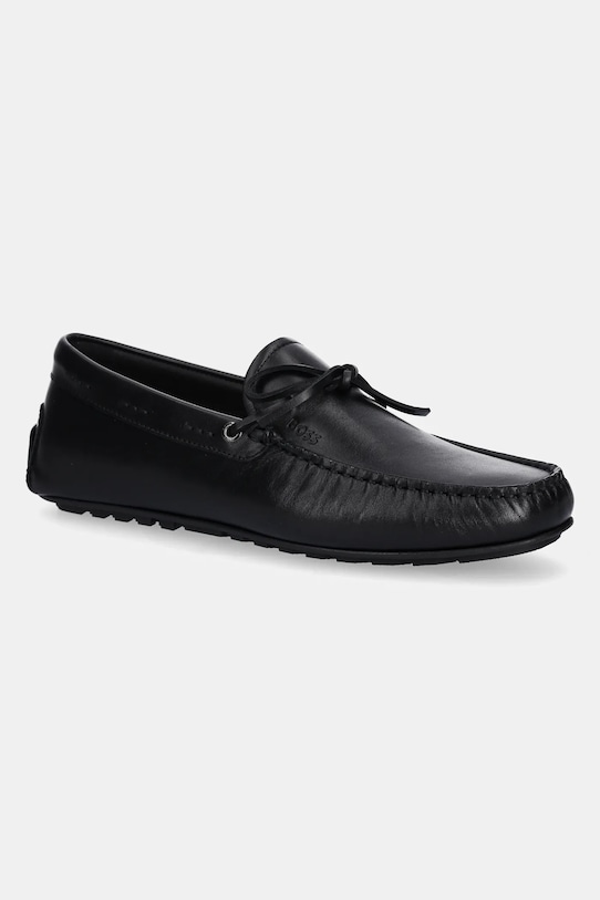 BOSS mocasini de piele Noel piele negru 50541771.001