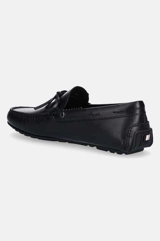 Încălțăminte BOSS mocasini de piele Noel 50541771.001 negru