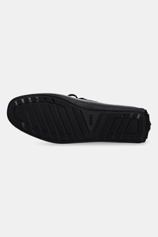 BOSS mocasini de piele Noel 50541771.001 negru