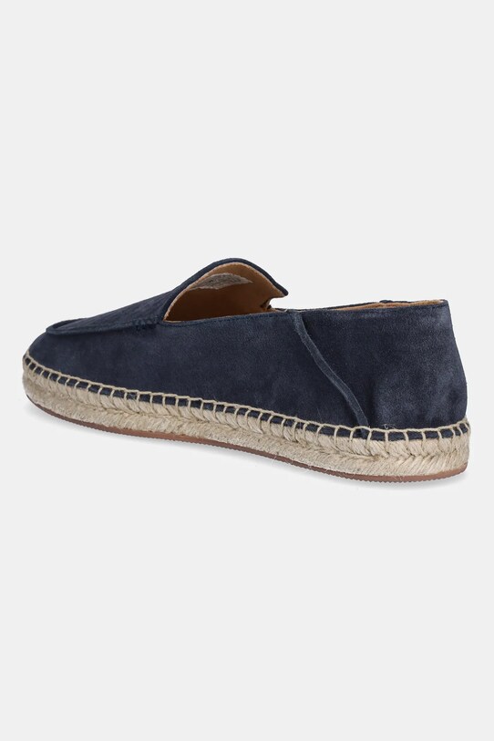 Încălțăminte BOSS espadrile din piele intoarsa Madeira 50541781.401 bleumarin