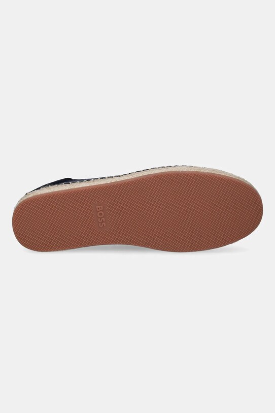 BOSS espadrile din piele intoarsa Madeira 50541781.401 bleumarin