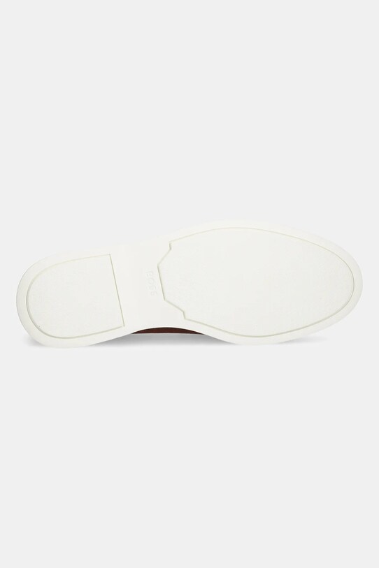 BOSS mocasini din piele intoarsa Sienne 50543083.224 portocaliu
