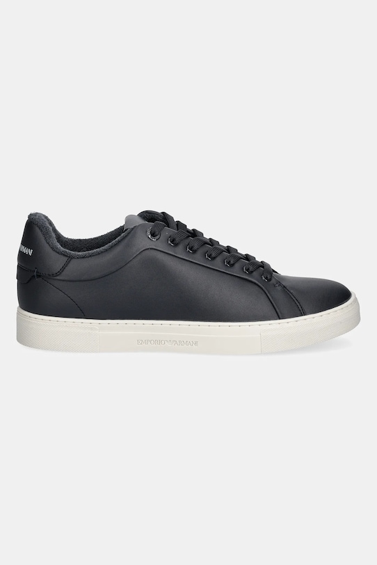 Emporio Armani sneakersy skórzane X4X598.XF662.00285 granatowy SS25
