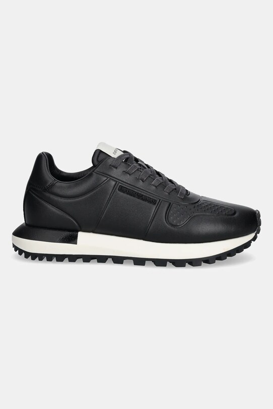 Шкіряні кросівки Emporio Armani X4X684.XR323.00002 чорний SS25