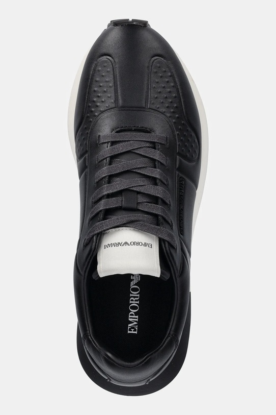 Emporio Armani sneakers din piele negru X4X684.XR323.00002