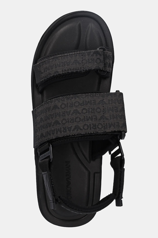 Sandály Emporio Armani černá X4P141.XR343.K001