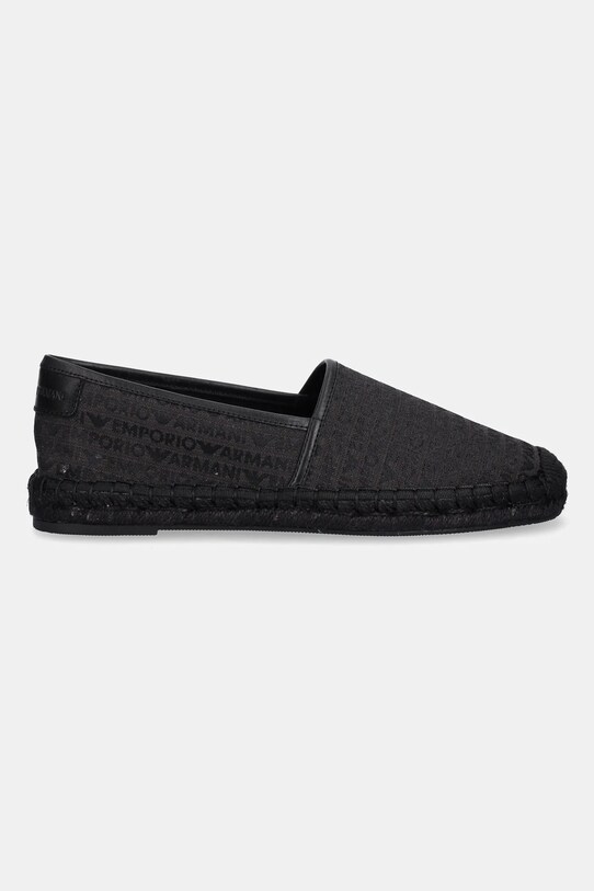 Espadrilky Emporio Armani X4S030.XR338.K001 černá SS25