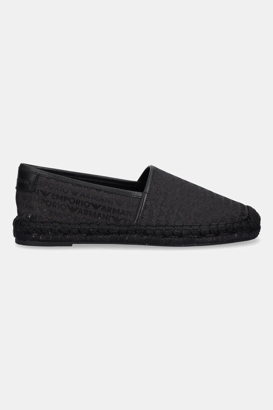 Espadrilky Emporio Armani X4S030.XR338.K001 čierna SS25