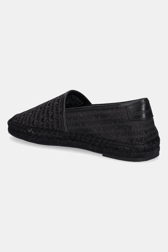 Obuv Espadrilky Emporio Armani X4S030.XR338.K001 čierna