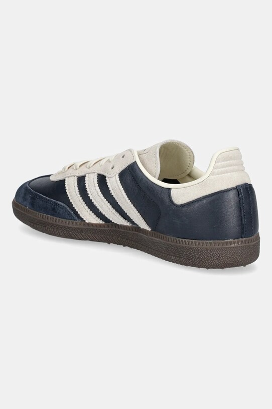 Obuwie adidas Originals sneakersy skórzane Samba OG JI3217 granatowy