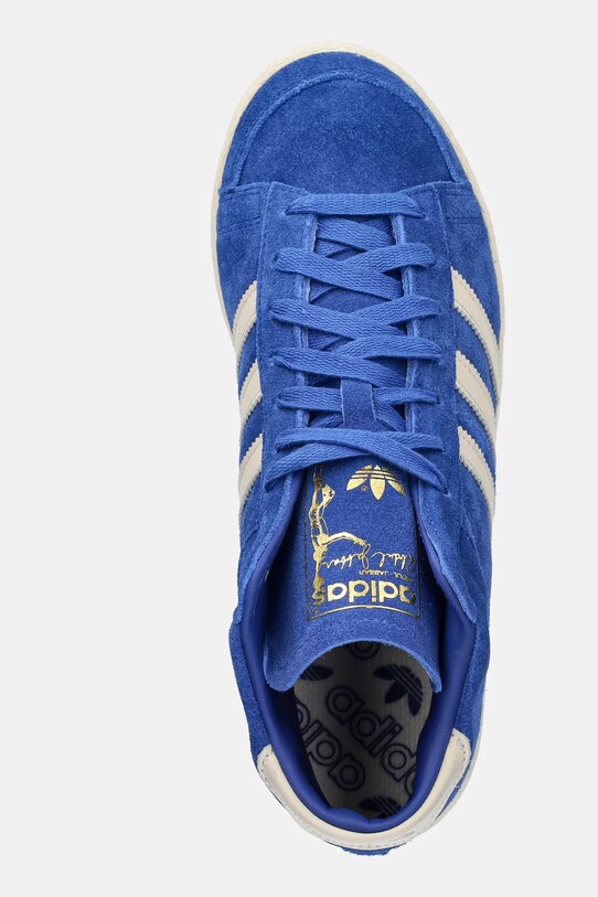 Tenisice od brušene kože adidas Originals Jabbar HI ljubičasta JI3446
