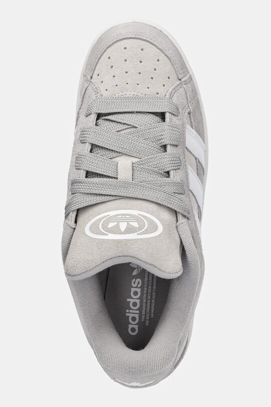 Σουέτ αθλητικά παπούτσια adidas Originals Campus 00S Beta γκρί JR2461