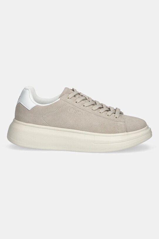 Liu Jo sneakers din piele BIG 01 7B5005PX002S1882 bej SS25