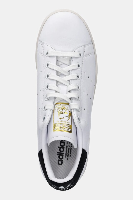 adidas Originals sneakers din piele Stan Smith alb JI3379