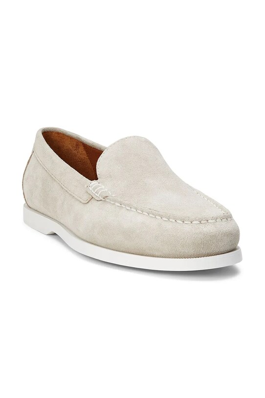 Polo Ralph Lauren mocassini in camoscio Merton Vnet 803961293001.250 beige SS25